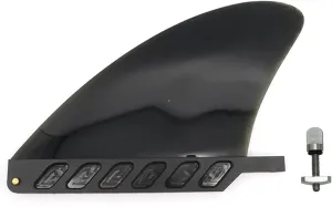4.6 Inch Soft Flex Center Fin with Screw White Water Fin for Air Sup Long Board Surfboard Inflatable Paddle Board(Gray with Screw)