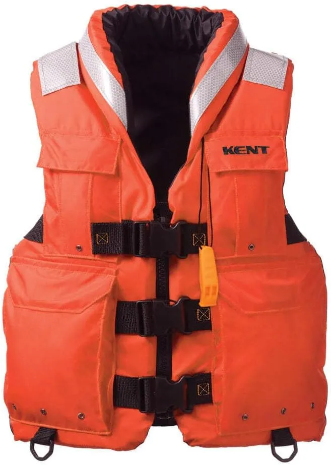 Absolute Outdoor Kent SAR- Search and Rescue Commercial Life Vest - Persons Over 90-Pounds