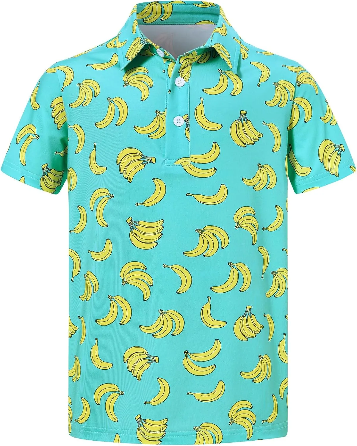 Boys Polo Shirts Hawaiian Golf Clothes Fashion Short Sleeve Kids Cool School Uniform 5-14T