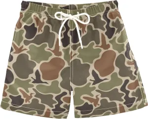 Boys Swim Trunks Capybara Surfing Swimwear Quick Dry Bathing Suit Colorful Beach Board Shorts