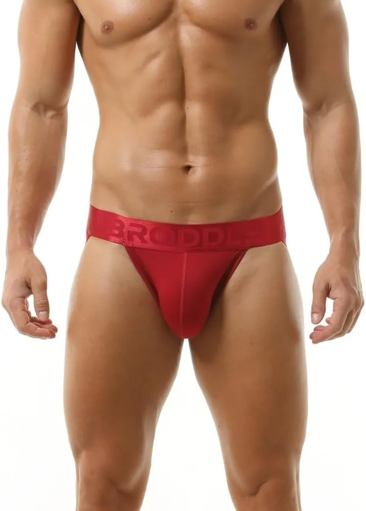 BRODDLE Men's Jockstrap Athletic Supporter Male Active Sport Jock Straps Underwear