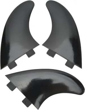 Flexible PVC Surfboard Fins Tri Fin Set, Directional Paddleboard Fin Longboard Surfboard, Small Lightweight Inflatable Stand Up Paddleboard With