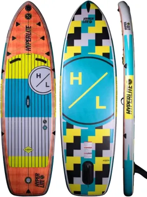 Hyperlite Elevation 10'2" Inflatable Stand Up Paddleboard Package