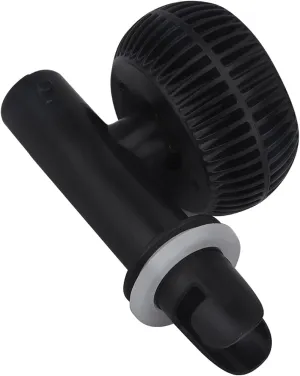 Inflatable Nylon Boat Barometer Air Pressure for Kayak Raft Black