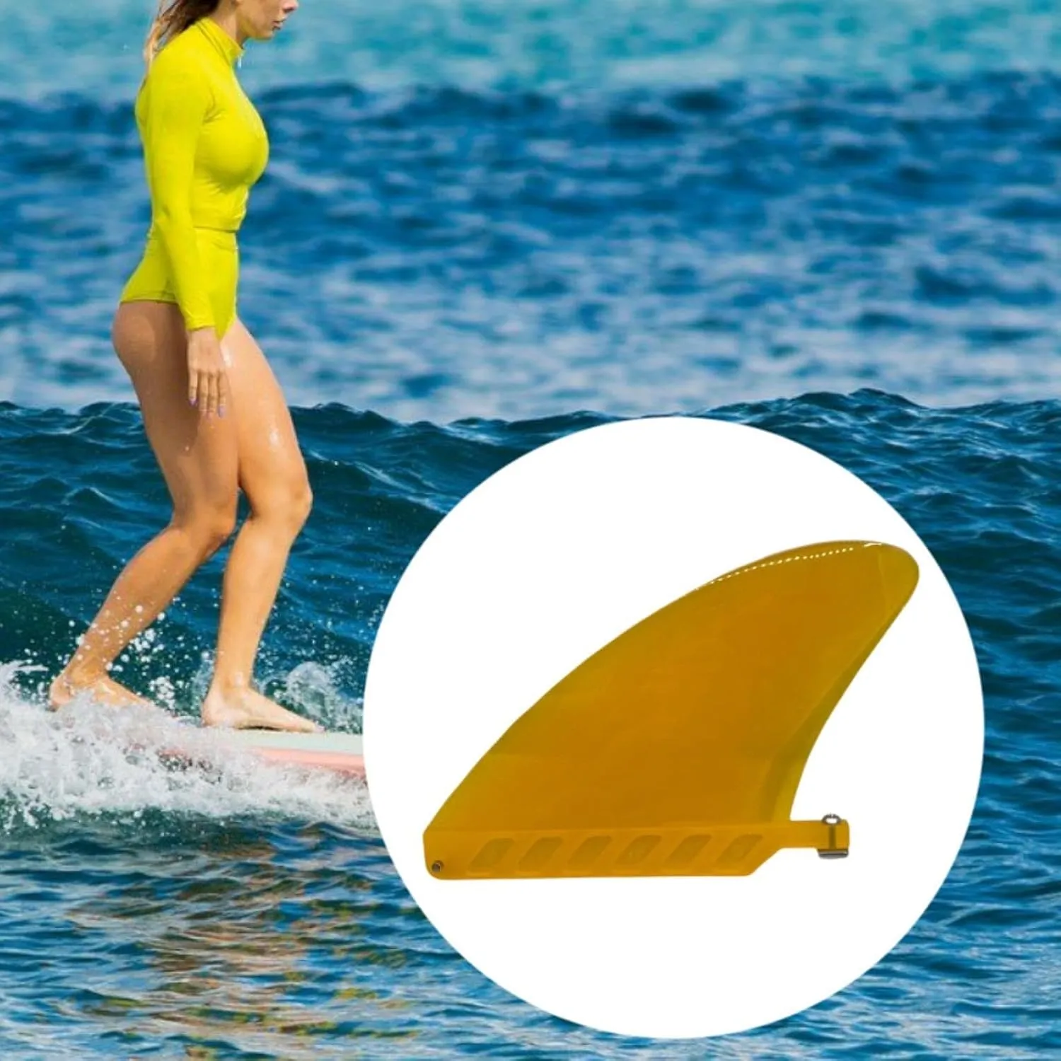 Surfboard Fin Center Fin Sturdy Removable Surfboard Tail Rudder Surf Board Accessory Single Fin Inflatable Paddle Board Fin