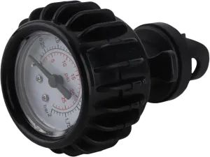 VBESTLIFE Inflatable Boat Barometer, 0-2 BAR or 0-30 PSI, Air Pressure Gauge,Unidirectional Pressure Measuring Tool, Rubber Dinghy/Inflatable Boat/Kayak/Raft Inflatable Boat Barometer Clocks & Barome