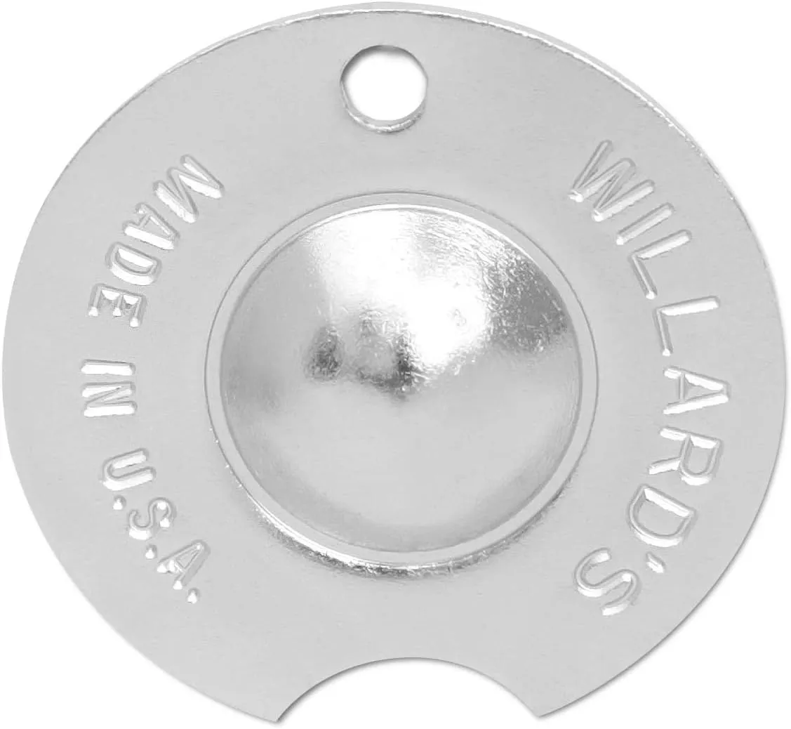Willard Pool Cue Tip Shaper - Dime Radius